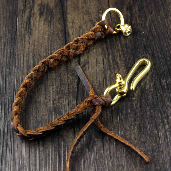 Braided best sale wallet chain