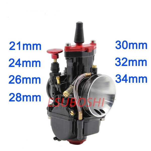 Black 28mm 30mm 32mm 34mm PWK Carburetor For Dirt Bike Scooter ATV