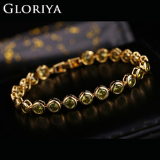 olivegreen, Crystal Bracelet, strandbracelet, Jewelry