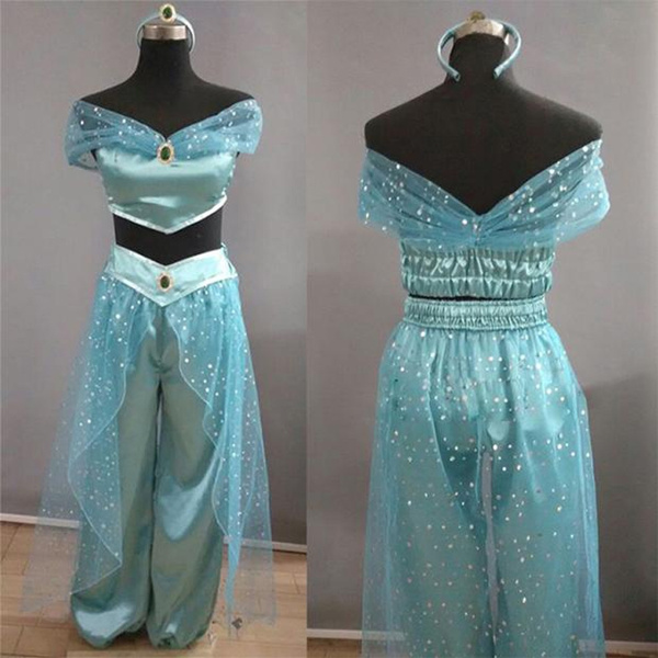 Woman Girl Dress Halloween cosplay Princess Dress Costume Arab Dance
