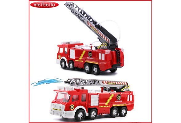 fire engine toy with water