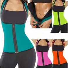 Hot Sale Women Sweat Enhancing Waist Training Corset Waist Trainer Sauna Suit Hot Shaper Sport Vest