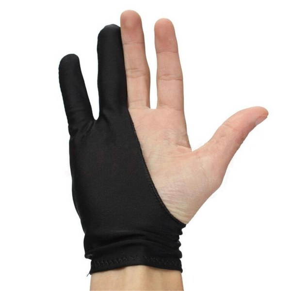 1pc Two Finger Anti-fouling Glove For Artist Drawing /& Pen Graphic Tablet Pad Bn