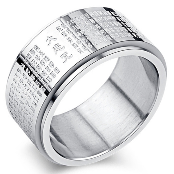 Mens Stainless Steel Rings, Perfect Gift for Mens Fashion Jewelry