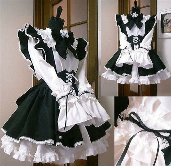 Gothic 2024 maid dress