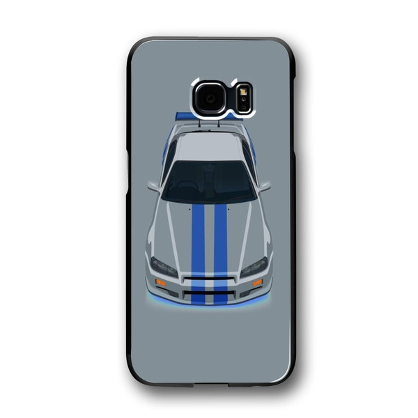 Fast and Furious Nissan Skyline Gtr R34 Design Phone Case for Samsung  Galaxy ,samsung Galaxy ,iphone Case samsung Galaxy s9/s9+/S10/S10+iphone  XS/XR/X