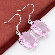 pink, womansfashionjewelry, Dangle Earring, Jewelry