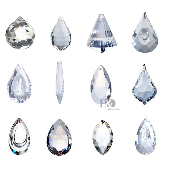 H D Pack Of 12 Clear Crystal Chandelier, How To Pack A Crystal Chandelier