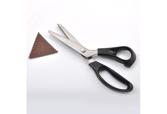 Zig Zag Sewing Pinking Shears Scissors Sewing Fabric Leather Craft  Dressmaking