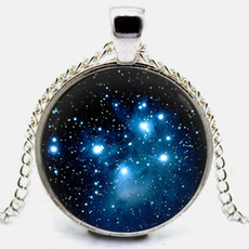 nebulajewelrynecklace, galaxyjewelrynecklace, Star, starclusternecklace