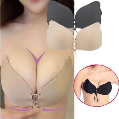 Buy Hot! Sexy Women Silicone Push Up Bra Self-Adhesive Sticky