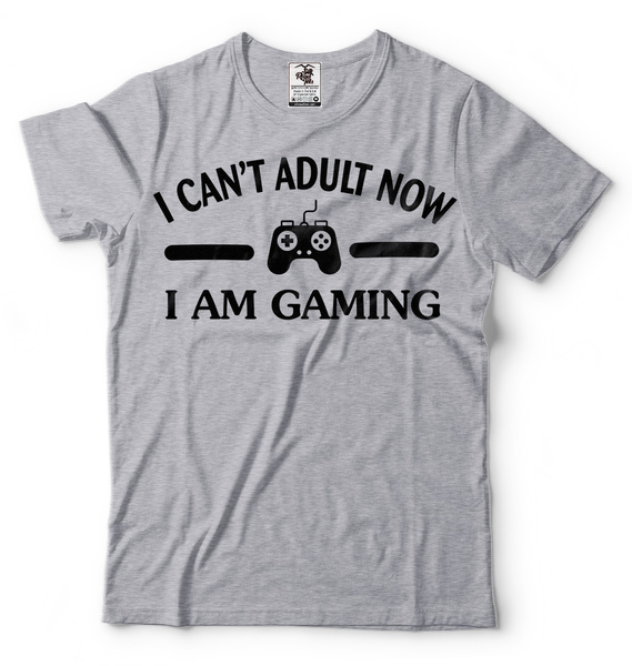 essens uærlig skak Gamer T-shirt Console Gaming Video Games T-shirt Funny Gift for Husband Tee  Shirt Gift for Men Console PC gaming Tee Game T-shirt | Wish