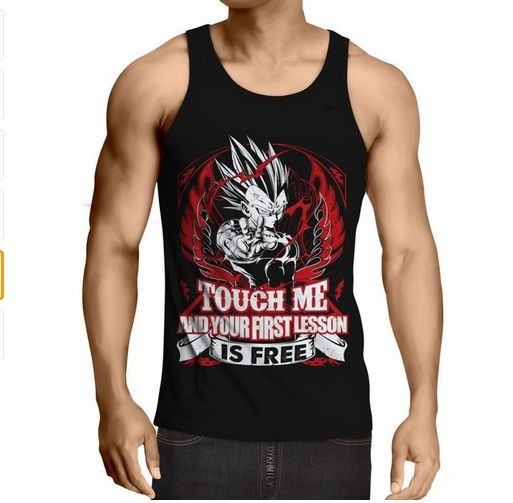 dragon ball muscle shirt