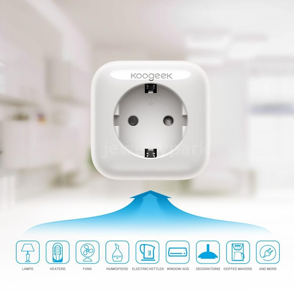 Smart Plug Wi-Fi enabled, voice control