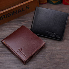 shortwallet, card holder, leather, Vintage