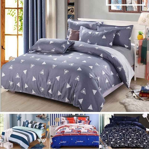 Ikea Style Wolf Bedding Sets Bedclothes, Ikea Queen Bed Sheets Size