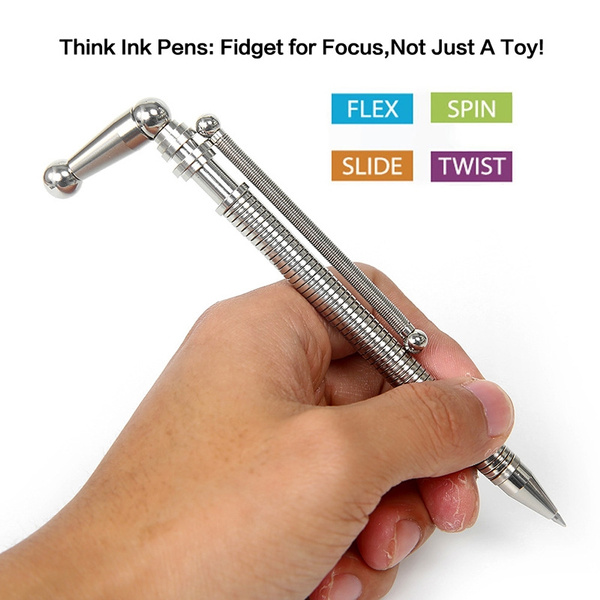 4 Magnetdabbles - Fun Focus Fidget Dual-Tip Gel Pens