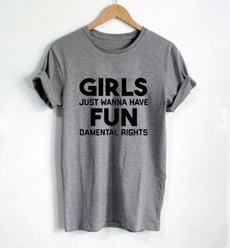 girlpower, Funny, Cotton, Funny T Shirt