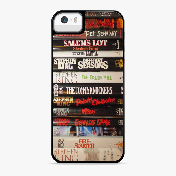 Stephen King Books Pattern Phone Case for iPhone and Samsung Wish