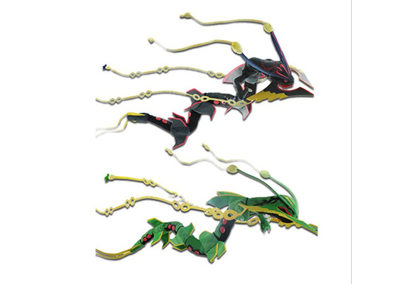 Shiny Pokemon Plush Toys Mega, Pokemon Mega Rayquaza Shiny