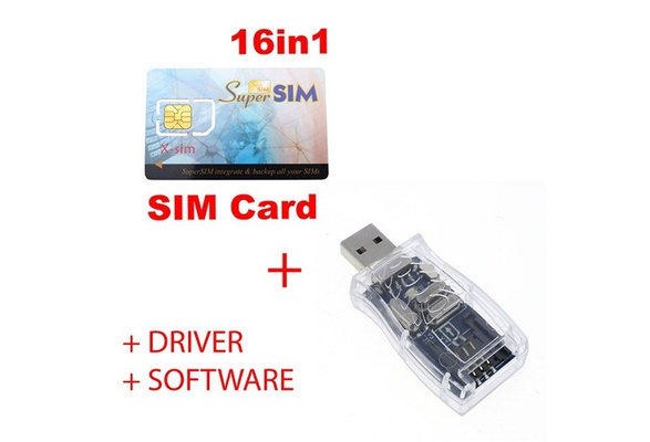 SIM Card Reader Writer Copy Cloner Backup GSM CDMA Win XP Vista  Win7+adaptor