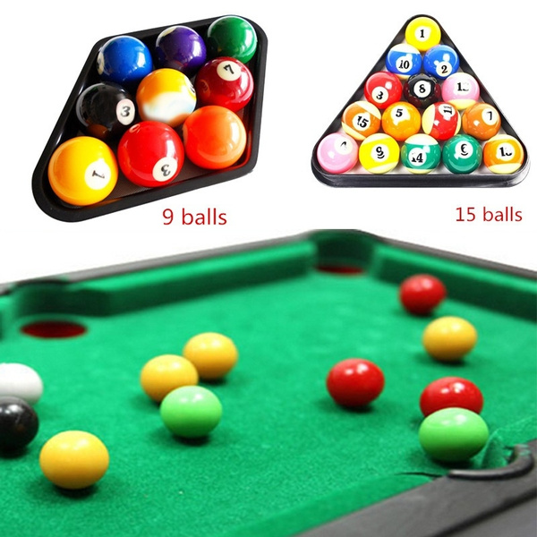 Billiards 9 Ball  Pool Table Triangle Rack Heavy Duty Black Plastic