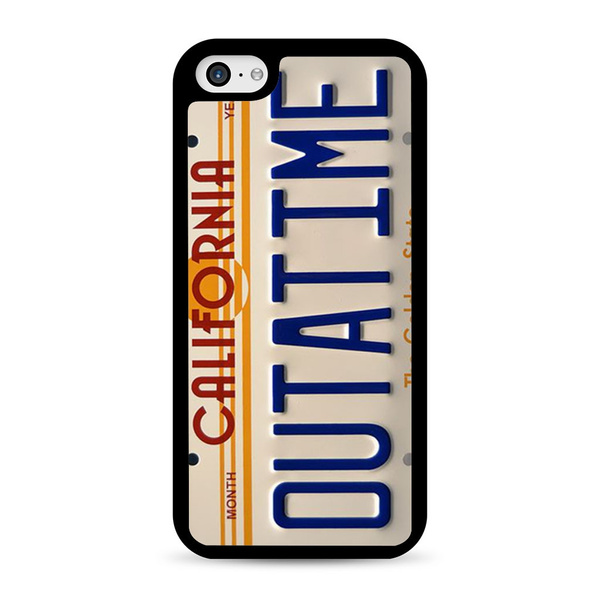 Back To The Future Outatime License Plate Iphone 5 5s 6 6s 7 Plus Case Outatime For Samsung Galaxy Case Wish