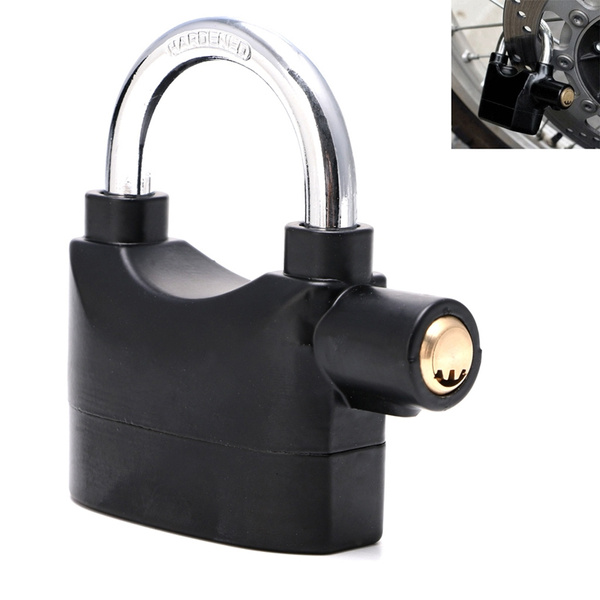 Waterproof Siren Alarm Padlock Alarm Lock For Motorcycle Short Beam Bike Bicycle Sdk Wish