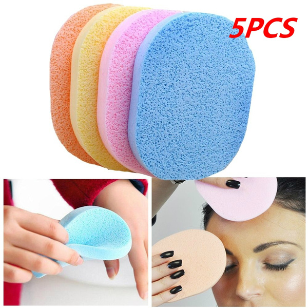 5Pcs Sponge Powder Puff Pads Soft Facial Beauty Face Foundation