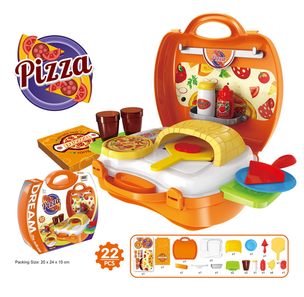 pizza making toy set