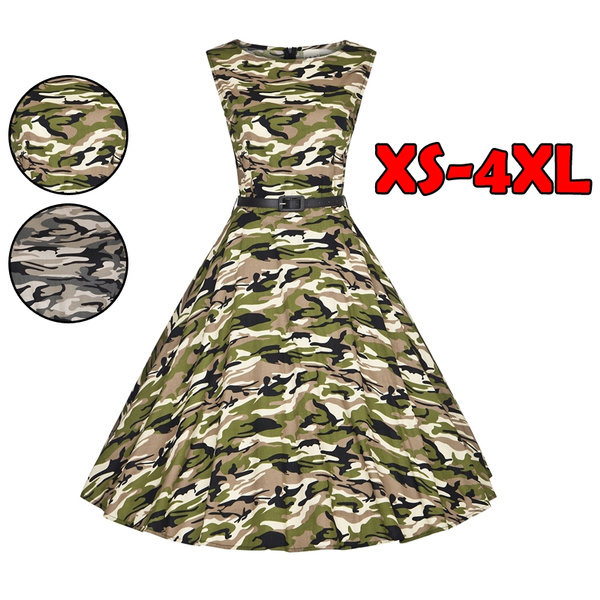 Camouflage best sale casual dresses