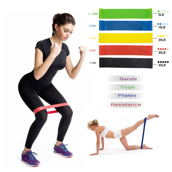 Exercise Resistance Loop Bands Fitness Stretch