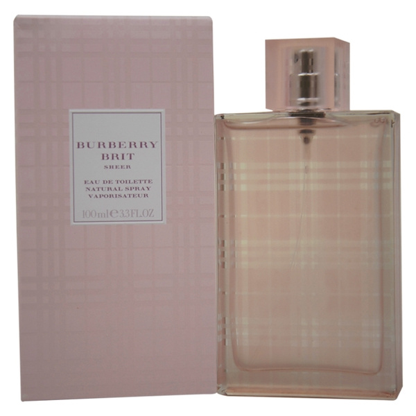 Burberry Brit Sheer by Burberry for Women 3.3 oz EDT Spray Wish