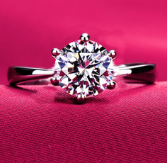 pink, Woman, wedding ring, pink sapphire