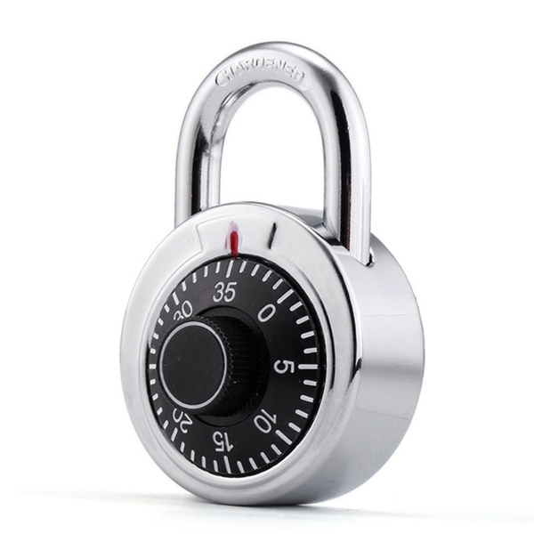 Cipher Safe Lock Combination Padlock Password Lock Wheel Rotary Padlock 