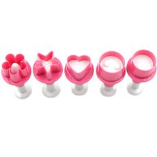 Heart, Flowers, flowerplungercutter, cookie