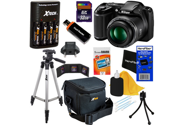 Nikon COOLPIX L340 20.2 MP Digital Camera with 28x Zoom Lens