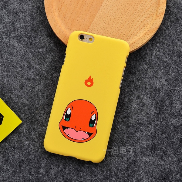 Anime Pokemon Psyduck Bulbasaur Pikachu Jigglypuff Charmander Snorlax Squirtle Phone Case Couple Iphone Cover Iphone 5 5s 6 6s Plus 7 7plus Wish