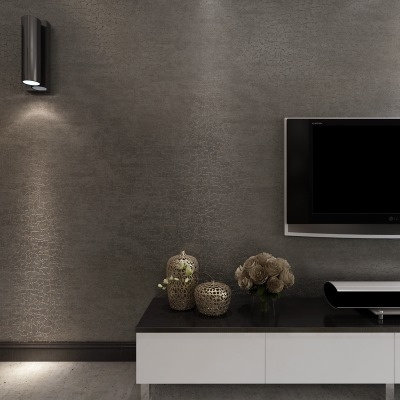 Plain Retro Wall Stickers for Living Room TV Background Dark Grey Colour  10M | Wish