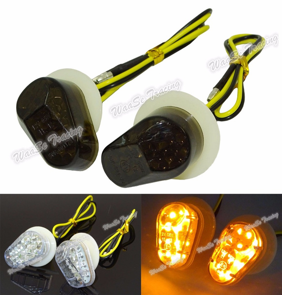 Sale Motorbike LED Flush Mount Turn Signal Indicator Light Blinker For Yamaha YZF R1 R6 R6S FZ1S