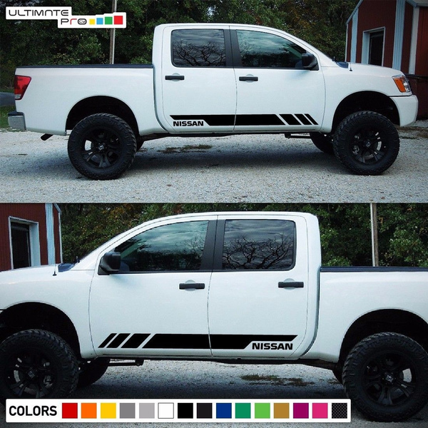 nissan titan pro 4x decals