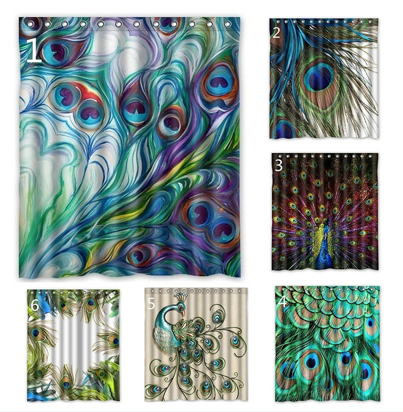 Shower Curtain, Polyester Fabric, Extra Long Bath Curtains, Waterproof  Anti-mold Bathroom Decor, Home Accessories With Curtain  Hooksvolume_upcontent_c