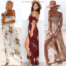 Summer, Floral print, Dress, Women's Fashion