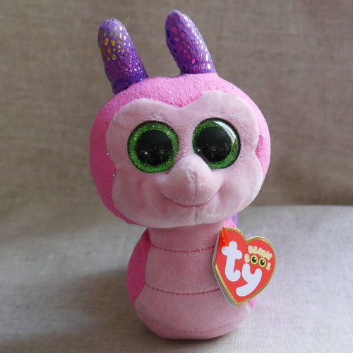 6 Inch NEW MWMT Ty Beanie Boos ~ SCOOTER the Pink Snail 