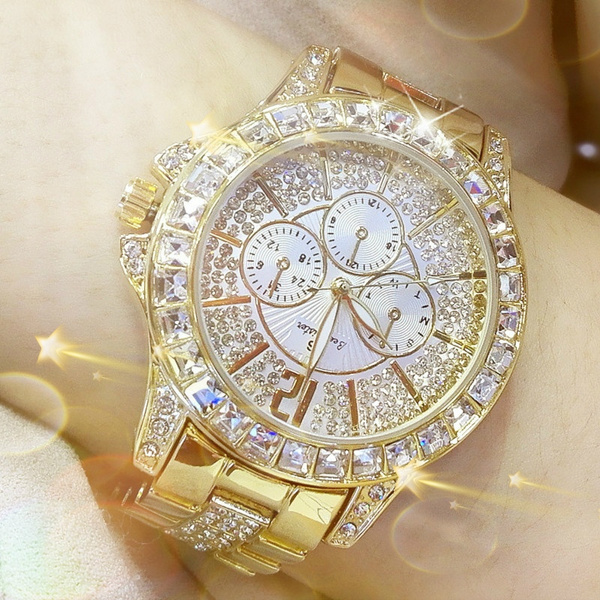 Fashion Women Quartz Watches Rhinestone Diamond Casual Wristwatch for ...