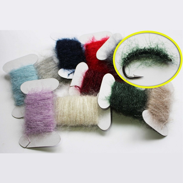 Tigofly 11 Cards 11 Colors Ice Dubbing Ice Dub Thread Line Flash