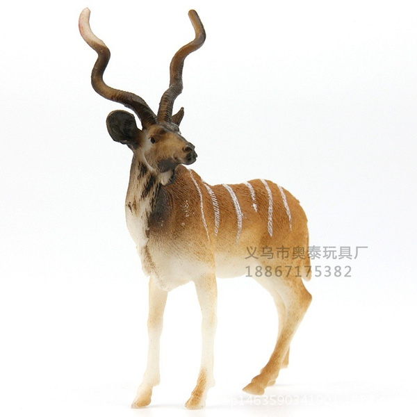 children simulation wild animal toy models Antelope PVC plastic toy animals  boys toys | Wish
