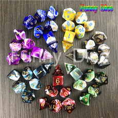 7diceset, rpgdungeonsdragonsgamesdice, Dice, Подарунки