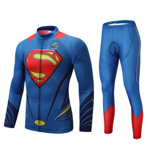 Superman cycling outlet jersey