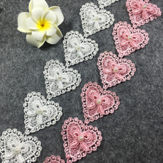 Clothing & Accessories, laceedge, heartbowlace, Heart